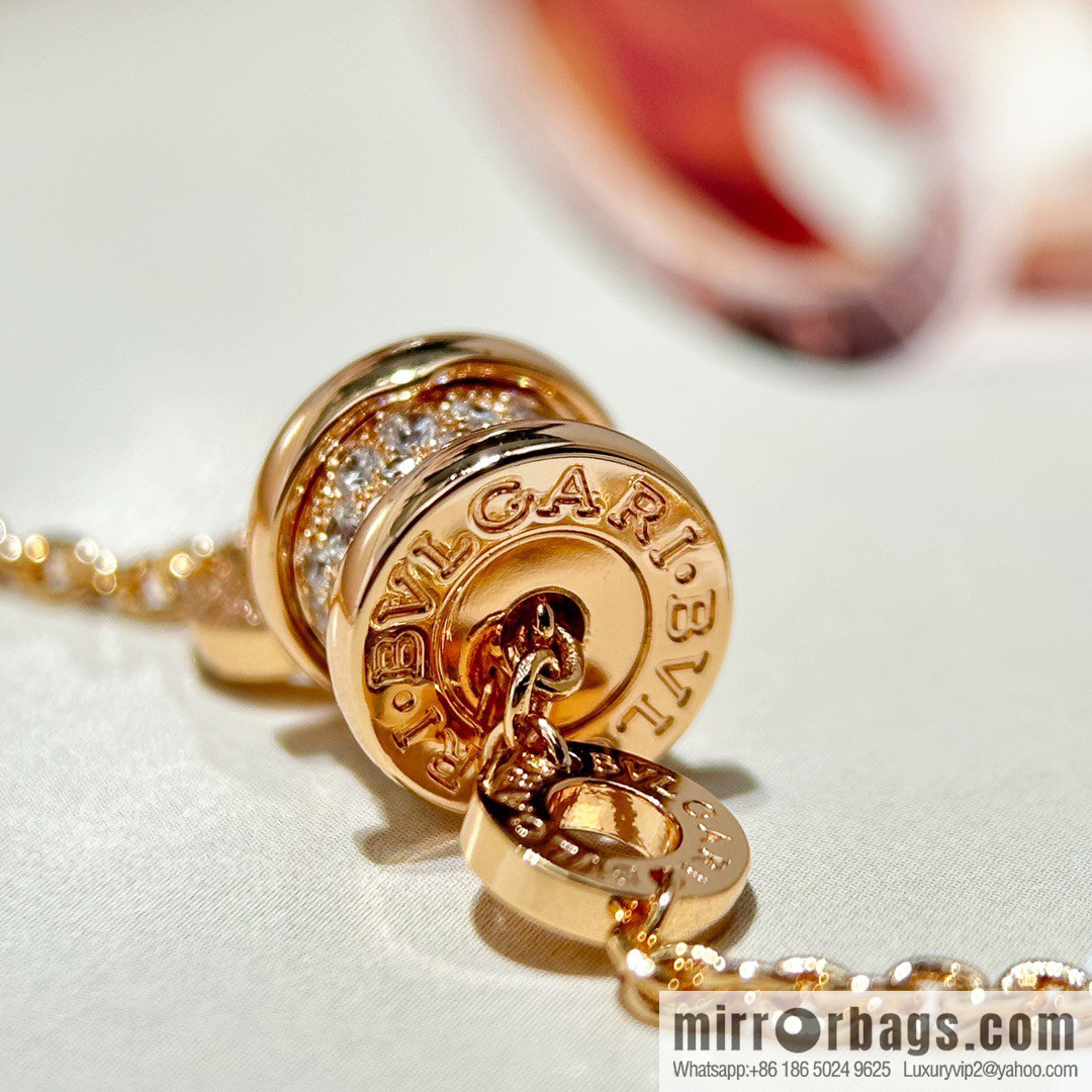 ☀️BVLGARI B. ZERO1 Full Diamond Small Waist Bracelet