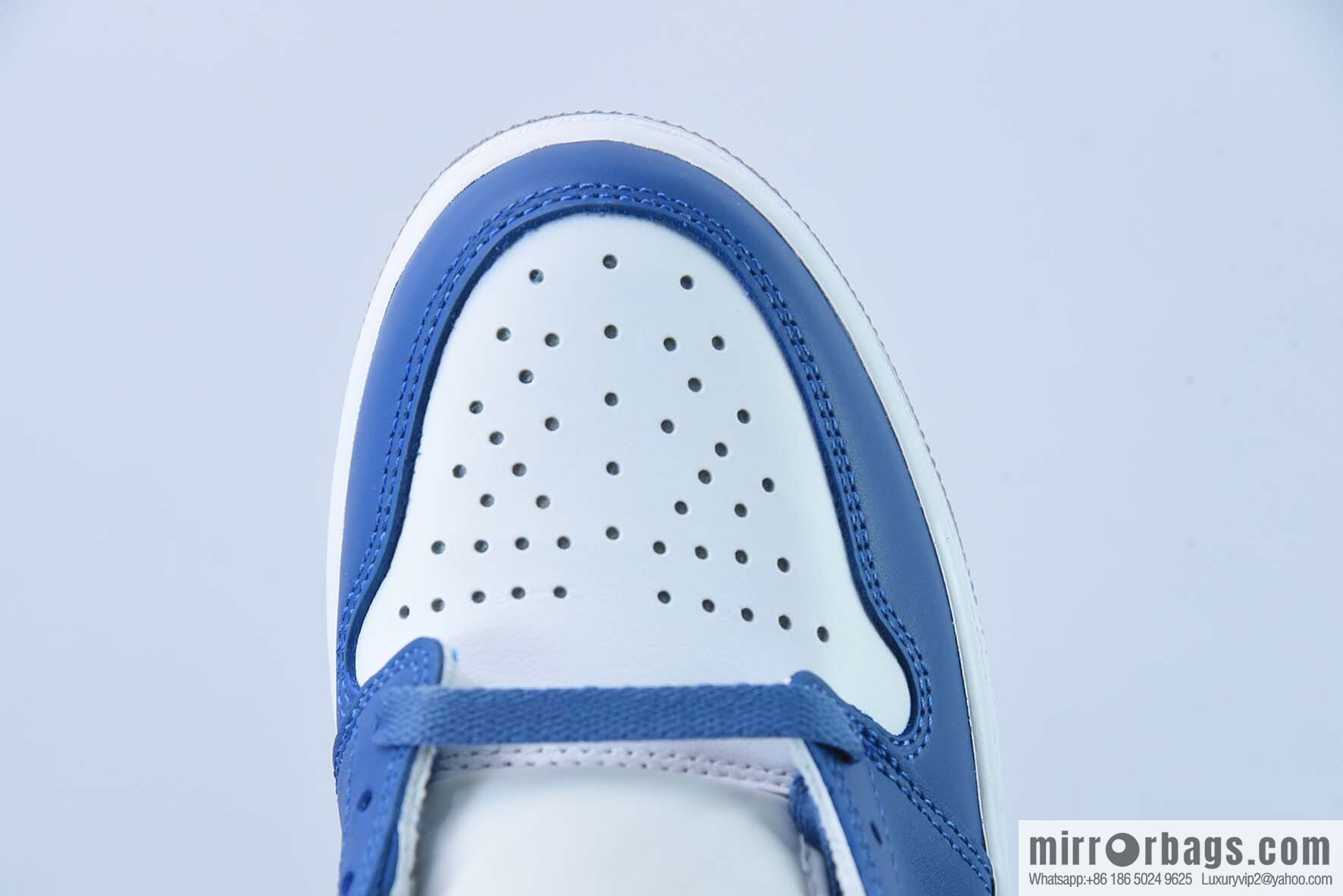 Air Jordan1 AJ1 Jordan 1st generation high-top basketball shoes/real blue, white blue gray 35th anniversary edition, item number: FD1437-410