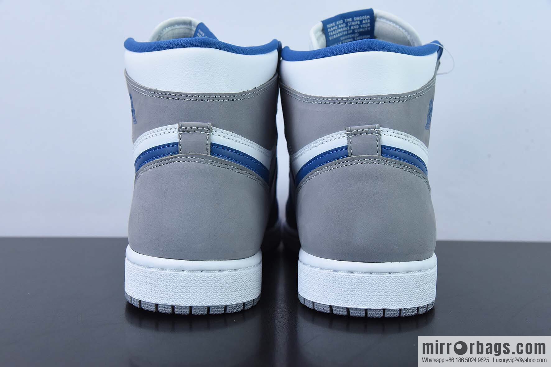 Air Jordan1 AJ1 Jordan 1st generation high-top basketball shoes/real blue, white blue gray 35th anniversary edition, item number: FD1437-410