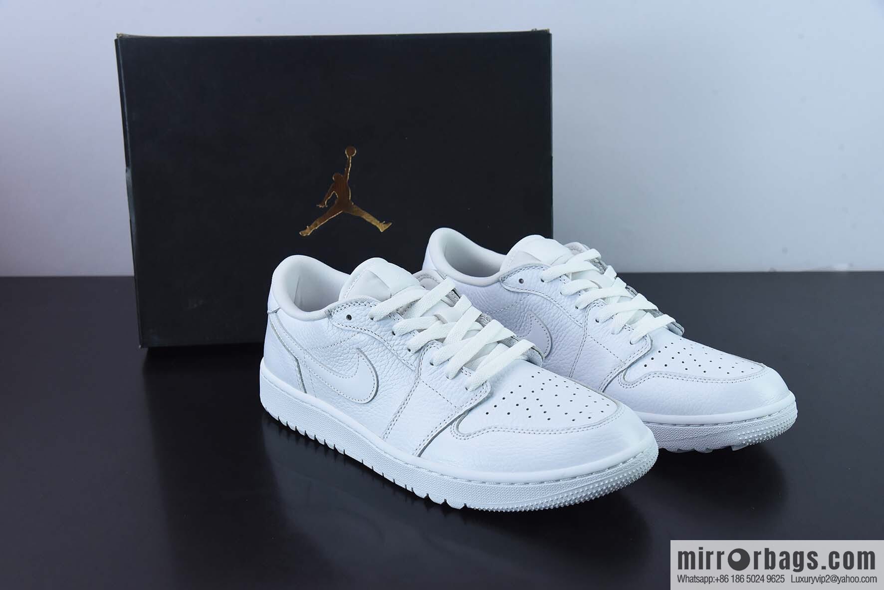 Air Jordan 1 Low pure white, golf low-top casual board shoes, item number: DD9315 101