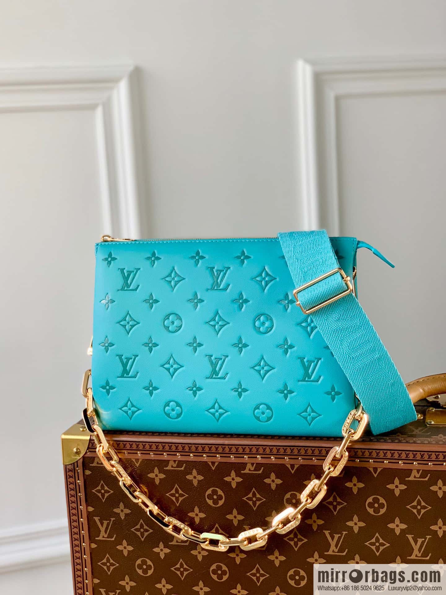 M20769 Sky Blue Coussin Small Handbag