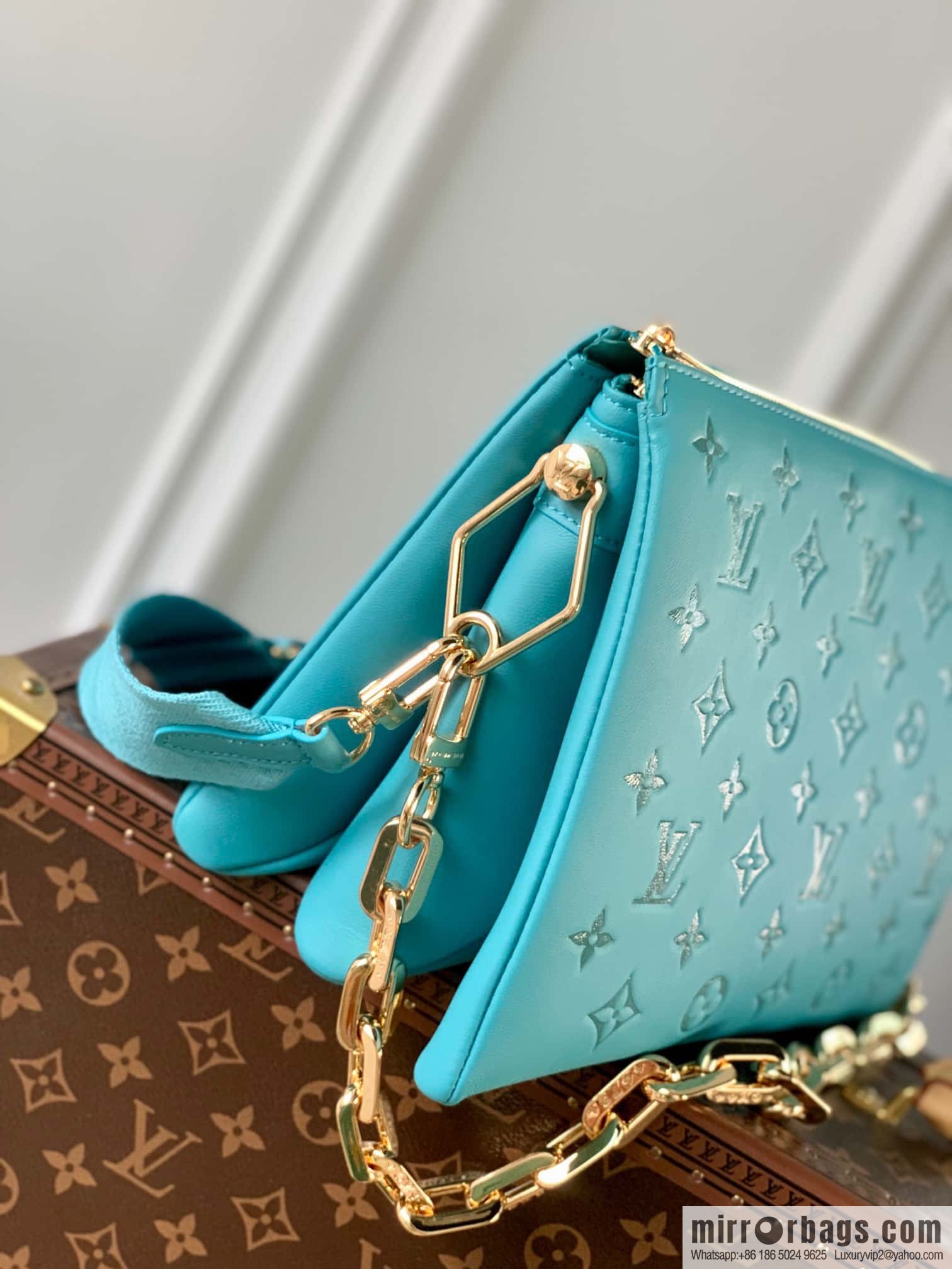 M20769 Sky Blue Coussin Small Handbag