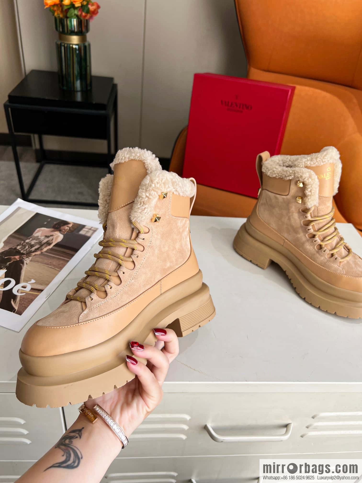 π°π°ππ΄πΏπΈπππΌππ Valentino βΊ | π« purchasing level π classic Valentino real hair nail boots