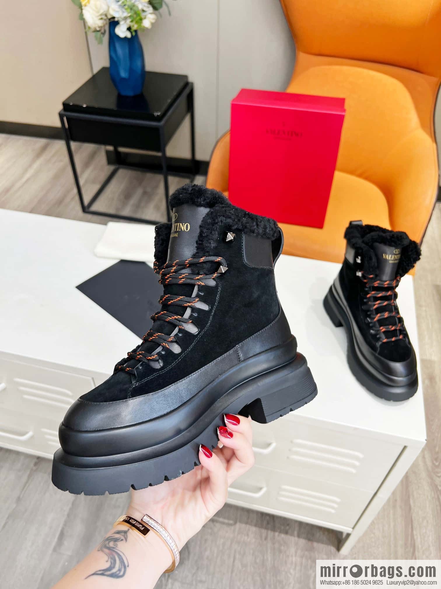 π°π°ππ΄πΏπΈπππΌππ Valentino βΊ | π« purchasing level π classic Valentino real hair nail boots