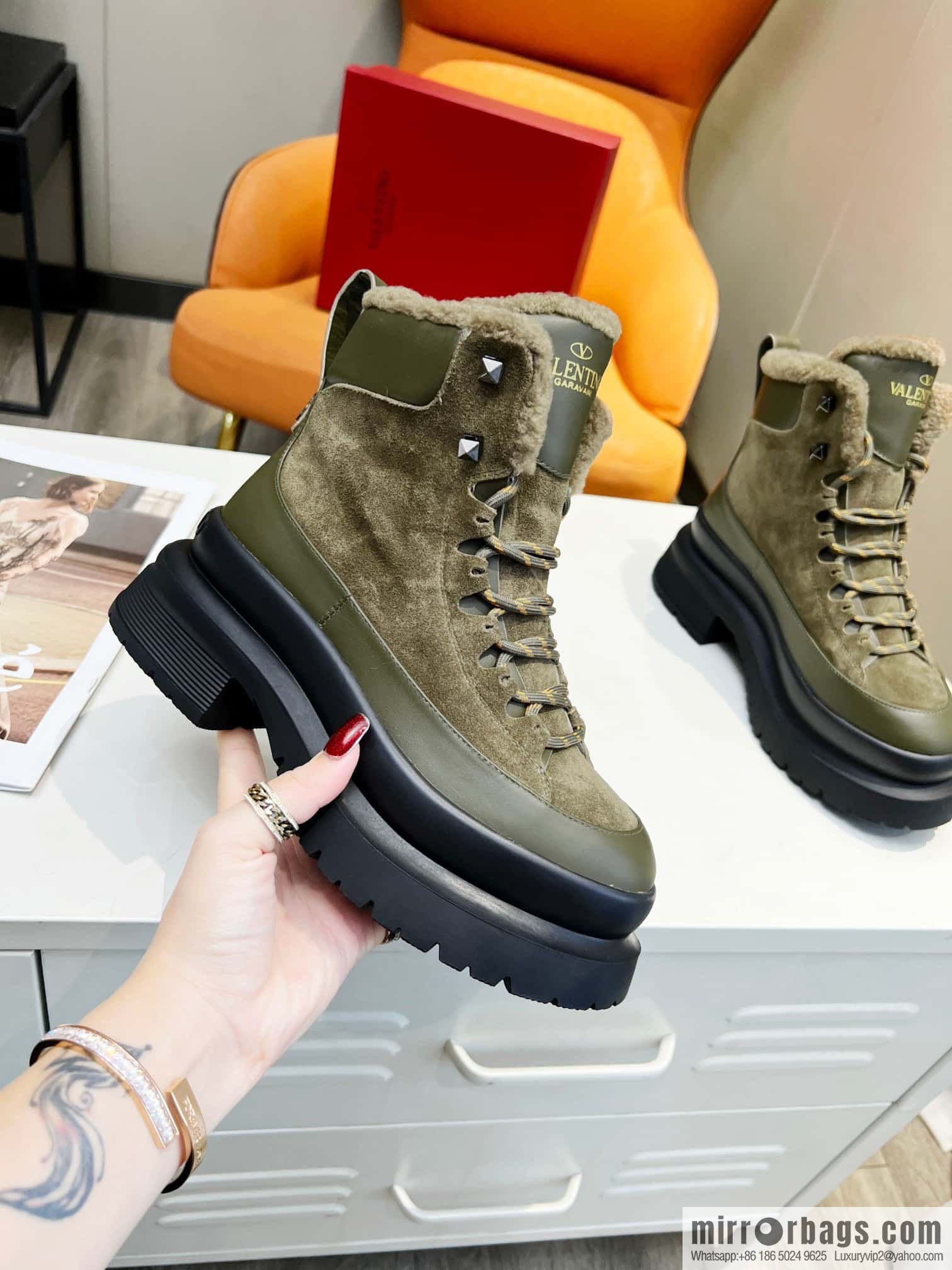 π°π°ππ΄πΏπΈπππΌππ Valentino βΊ | π« purchasing level π classic Valentino real hair nail boots
