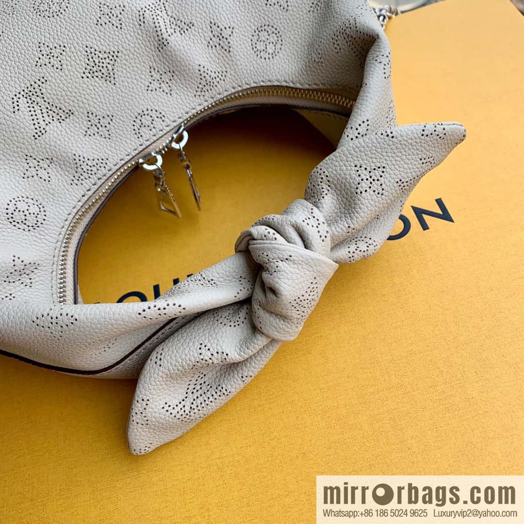M20701 Elephant Grey Why Knot Small Handbag