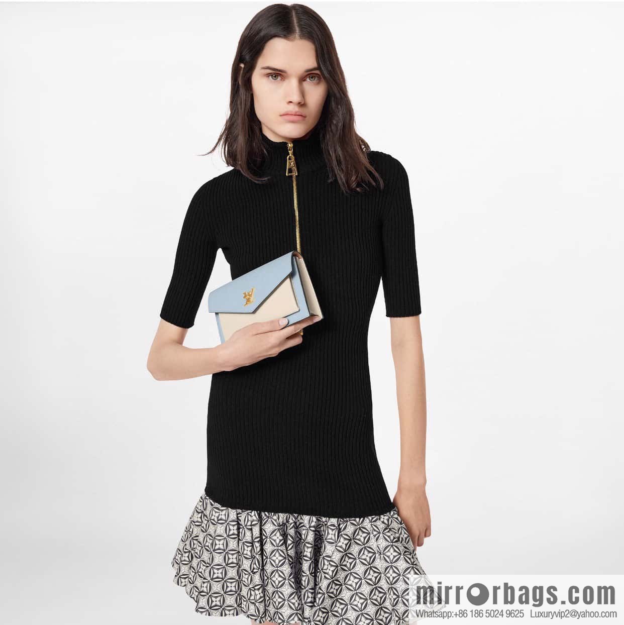 M81436 blue (63471) Mylockme Pochette chain bag