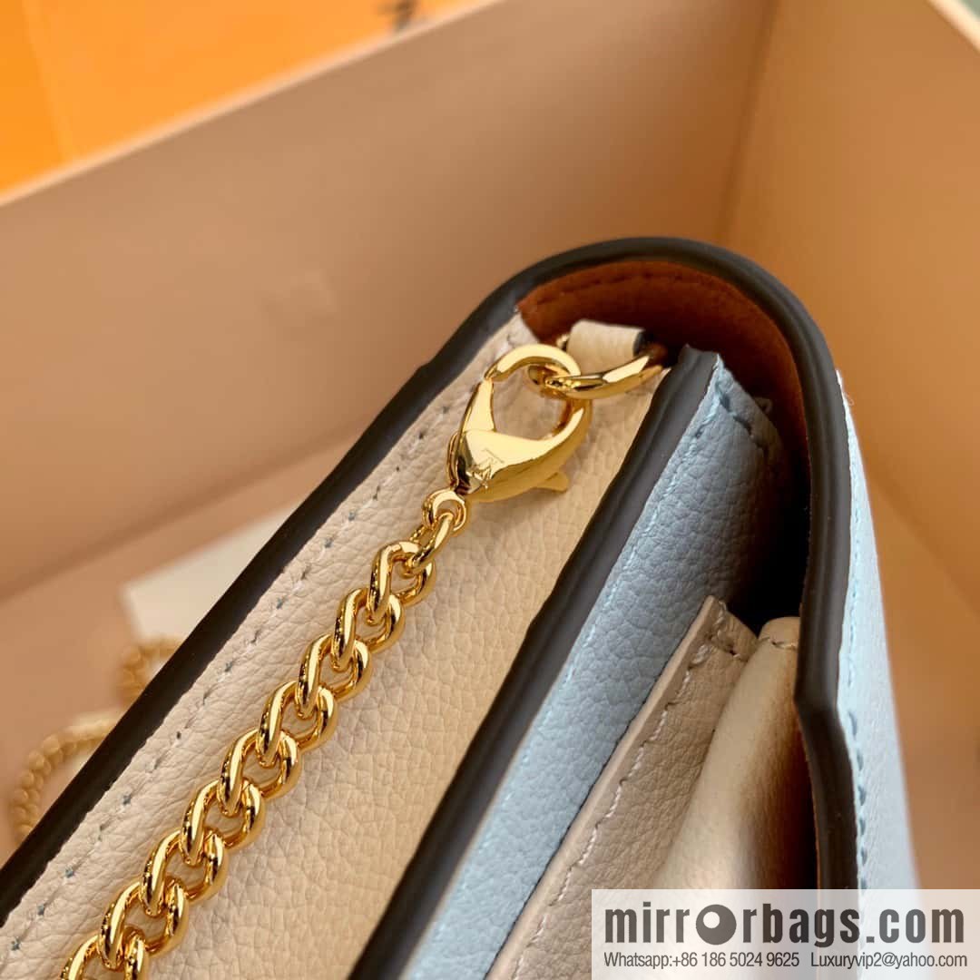 M81436 blue (63471) Mylockme Pochette chain bag