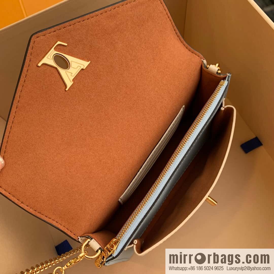 M81436 blue (63471) Mylockme Pochette chain bag