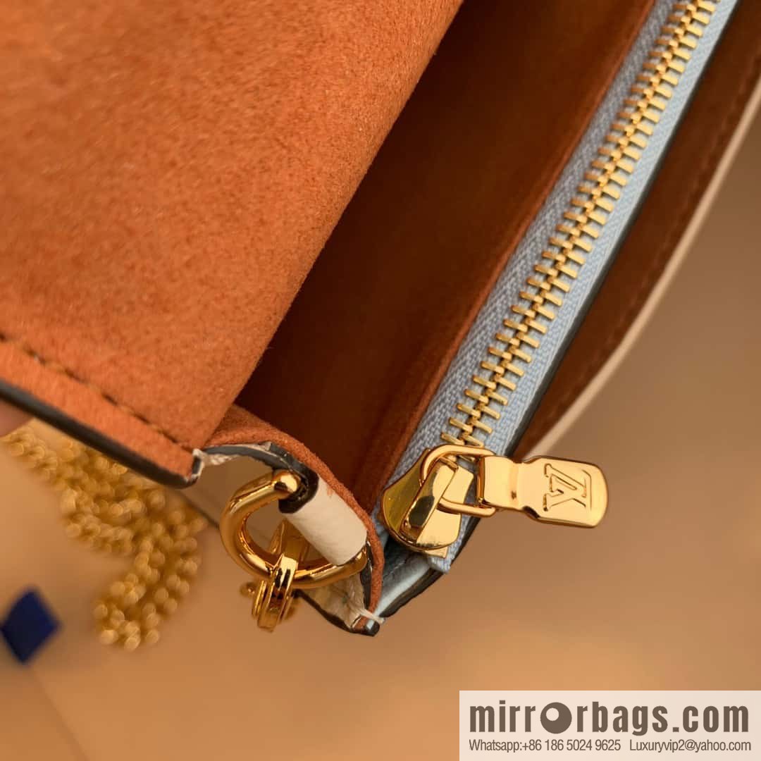 M81436 blue (63471) Mylockme Pochette chain bag