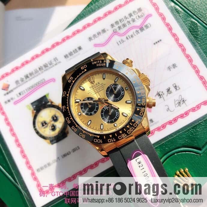 ROLEX-Rolex Daytona series with super stable 4130 movement watch