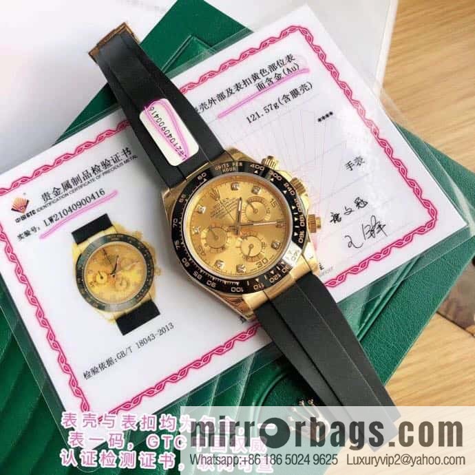 ROLEX-Rolex Daytona series with super stable 4130 movement watch
