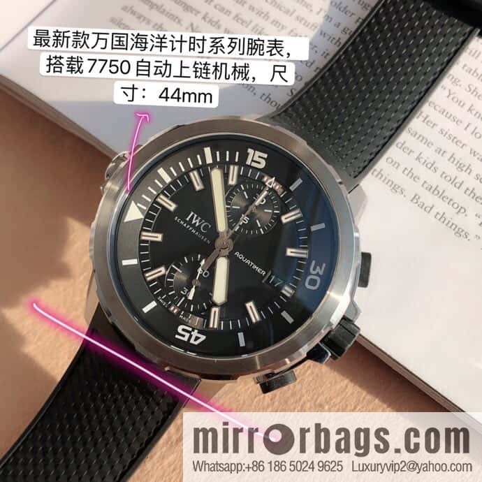 IWC's six-hand marine timepiece series is equipped with a Swiss imported Eta-7750 movement watch