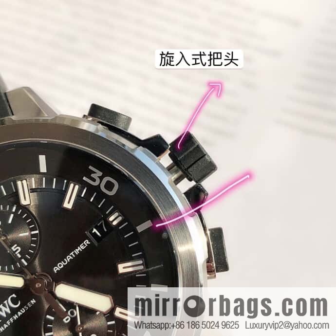IWC's six-hand marine timepiece series is equipped with a Swiss imported Eta-7750 movement watch