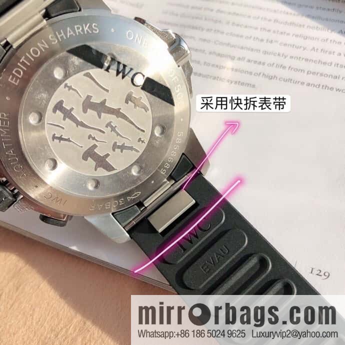 IWC's six-hand marine timepiece series is equipped with a Swiss imported Eta-7750 movement watch