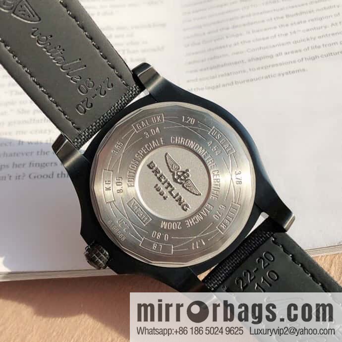 Breitling Blackbird reconnaissance aircraft imported ETA 2824-2 movement watch