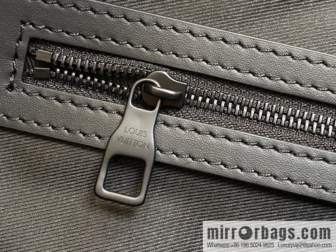 [Premium‑quality] M23771 night chessboard plaid full leather epi travel bag series KEEPALL BANDOULIIZRE 50 travel bag