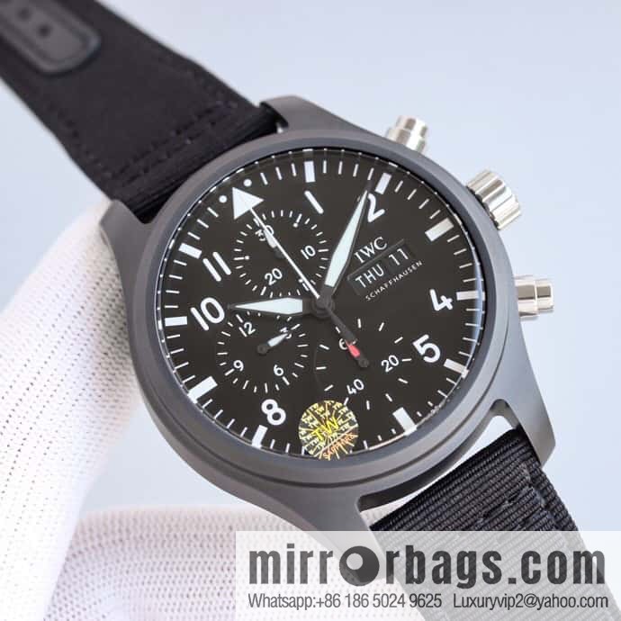Ceramic case TW fully upgraded IWC's latest ceramic watch, IWC Pilot Chronograph