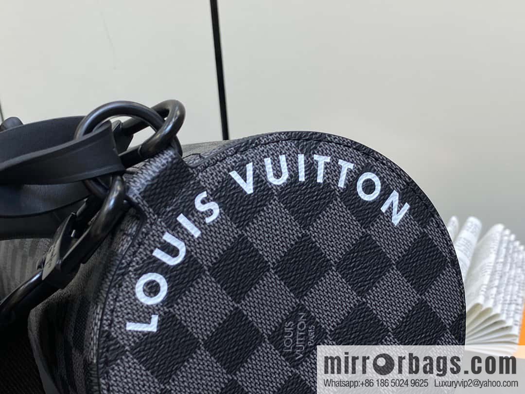 [Boutique‑grade] M46796 Haige, cylinder bag men's bag series, this Soft Polochon small handbag.