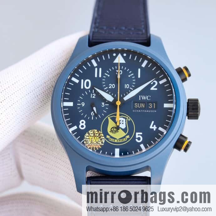 Ceramic case TW fully upgraded IWC's latest ceramic watch, IWC Pilot Chronograph