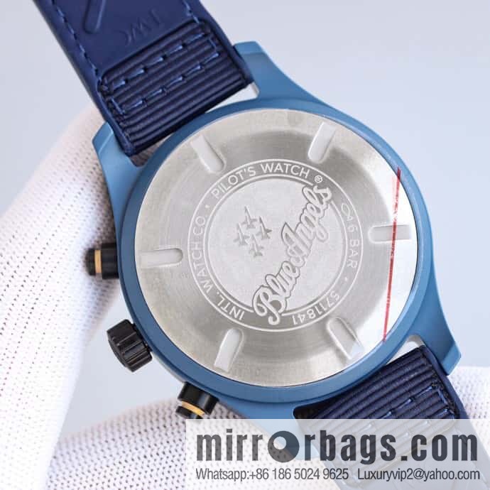 Ceramic case TW fully upgraded IWC's latest ceramic watch, IWC Pilot Chronograph