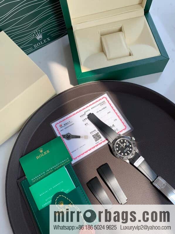 New Yacht Platinum Gold Edition Swiss Original ETA-2824 Movement Watch