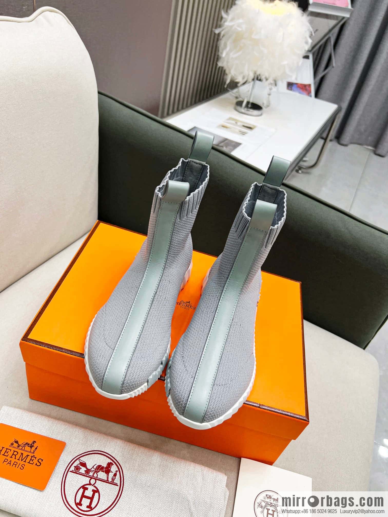 👍👍Hermès 2022 popular (👫 couple models) short boots sneakers