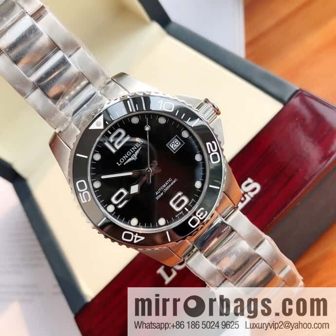 New debut Longines-Longines Comcast diving series men's watch diameter 41mm automatic mechanical watch ETA-w200 movement