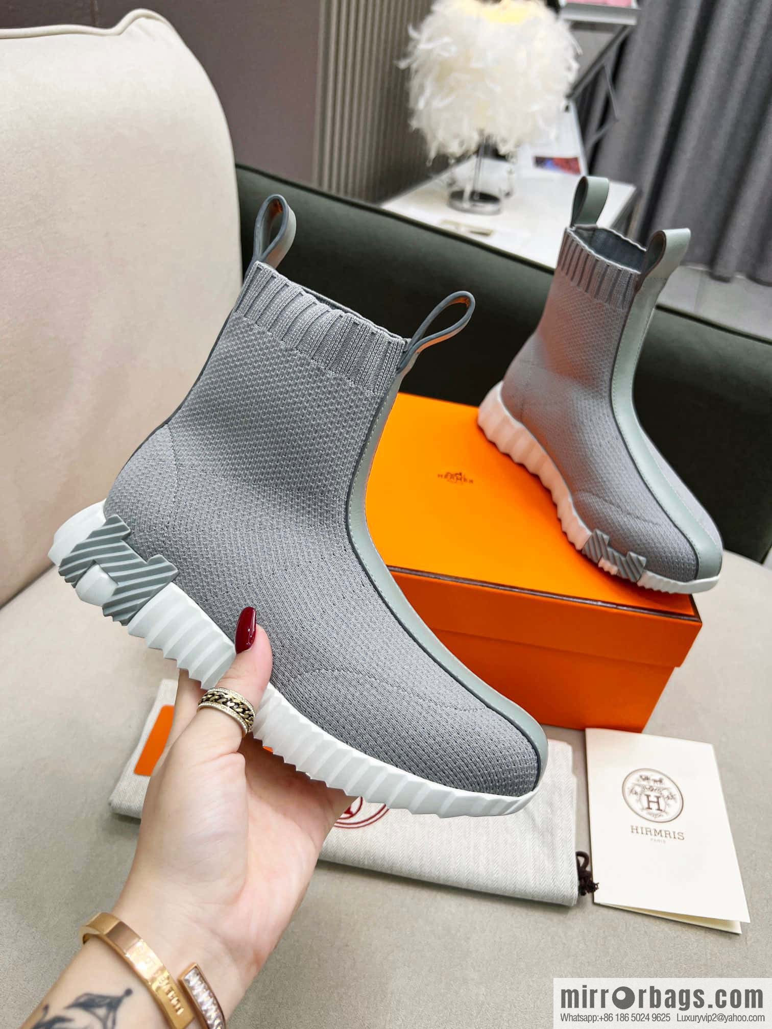 👍👍Hermès 2022 popular (👫 couple models) short boots sneakers