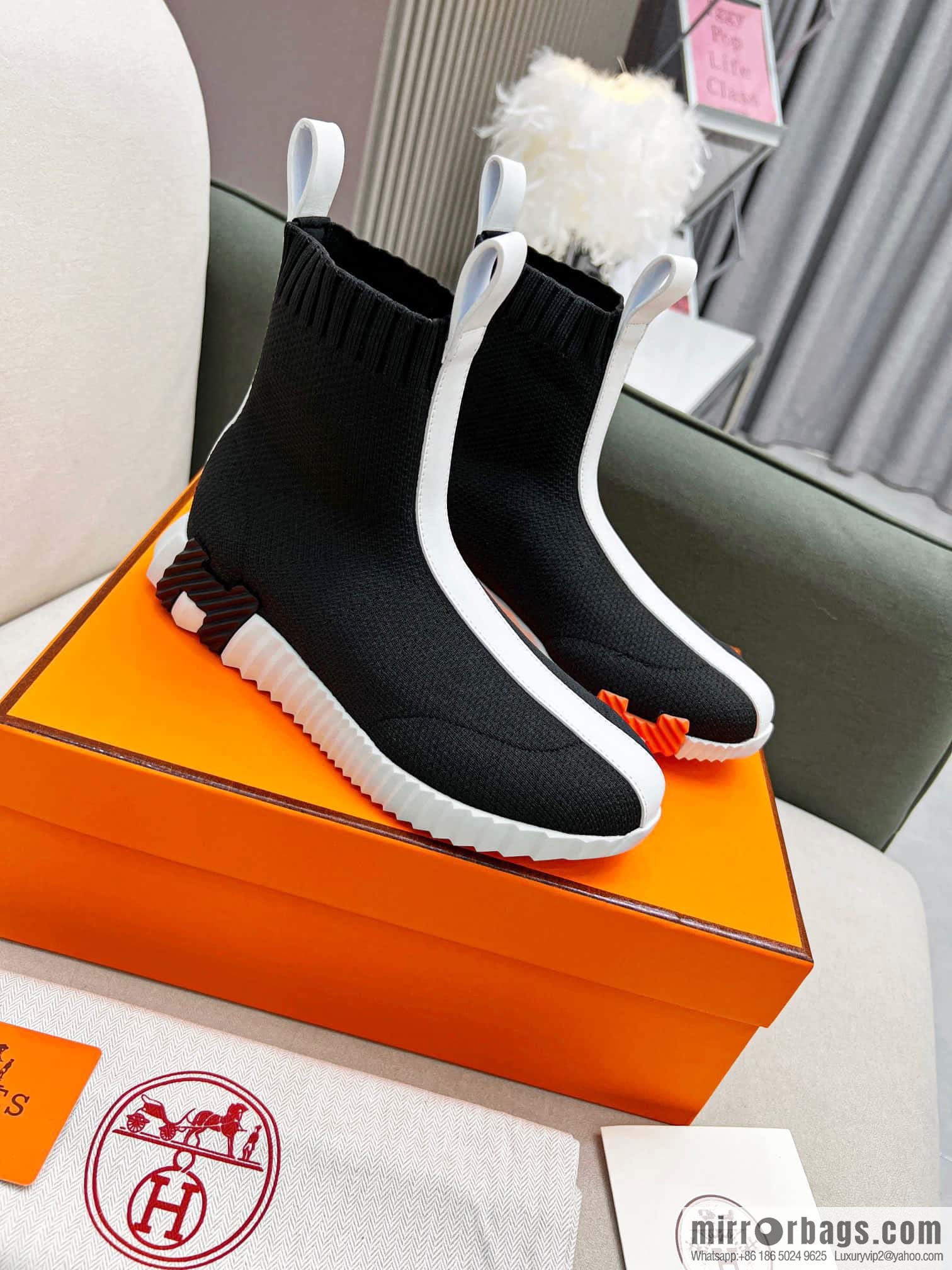 👍👍Hermès 2022 popular (👫 couple models) short boots sneakers