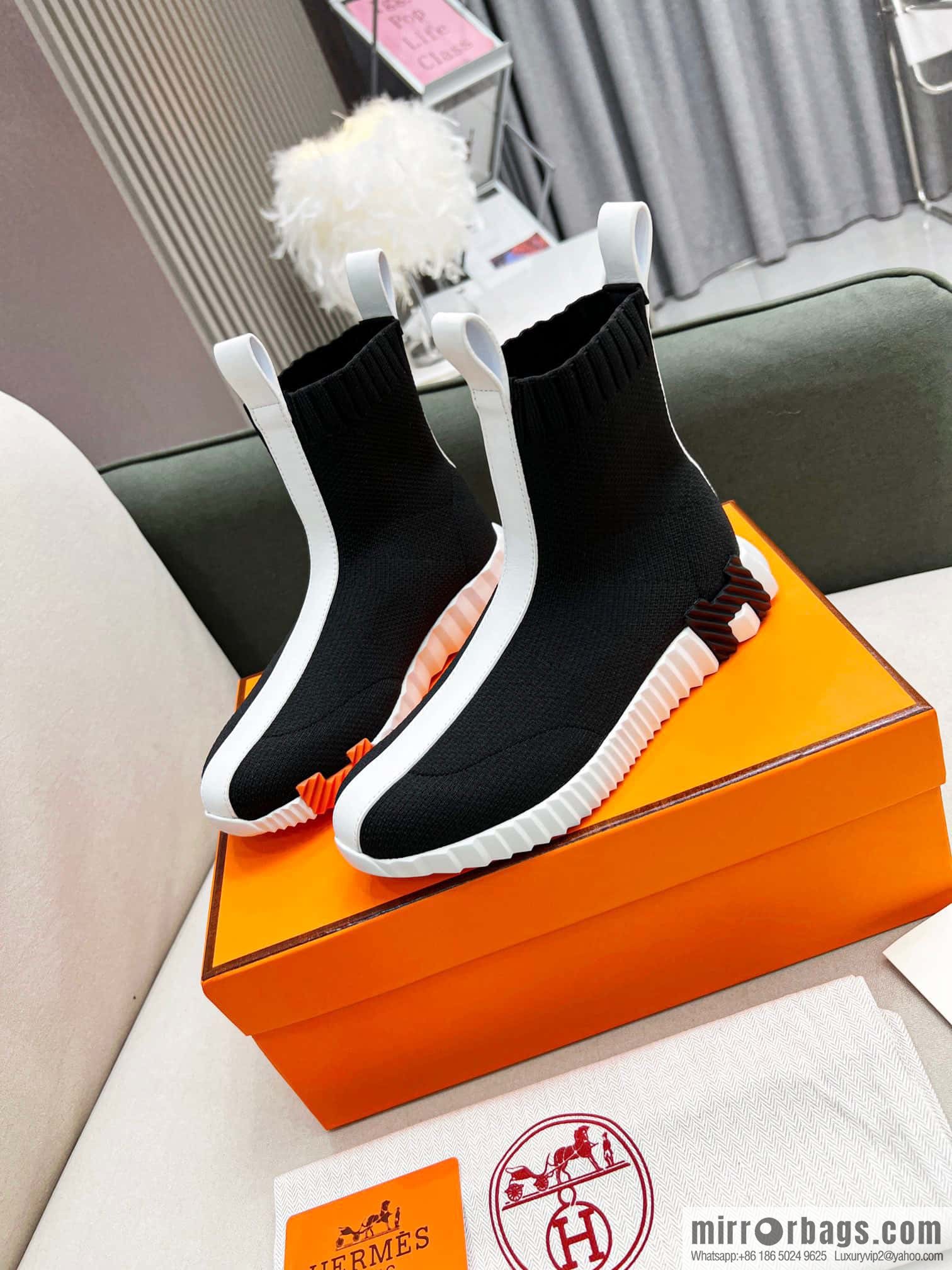 👍👍Hermès 2022 popular (👫 couple models) short boots sneakers