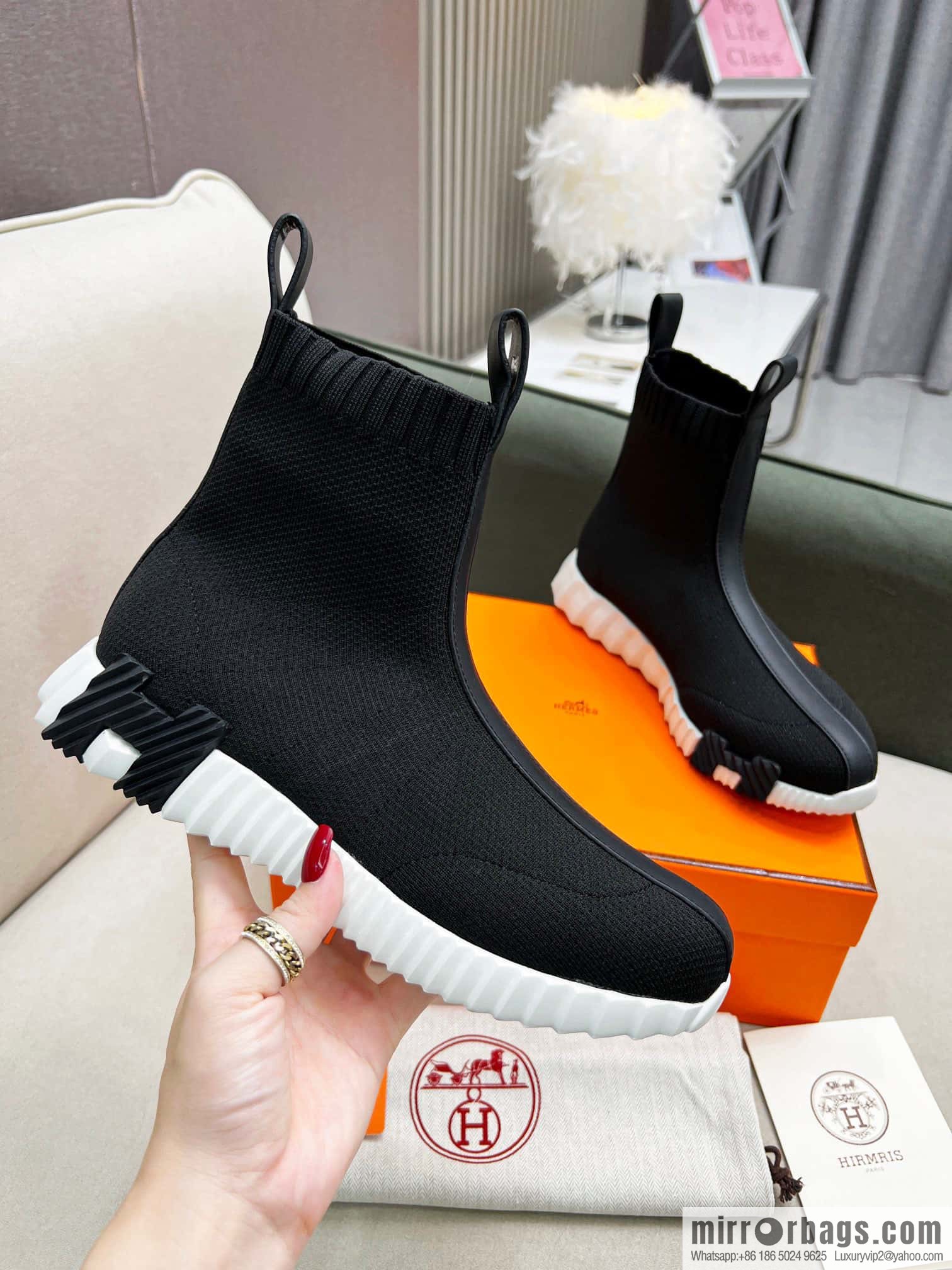 👍👍Hermès 2022 popular (👫 couple models) short boots sneakers