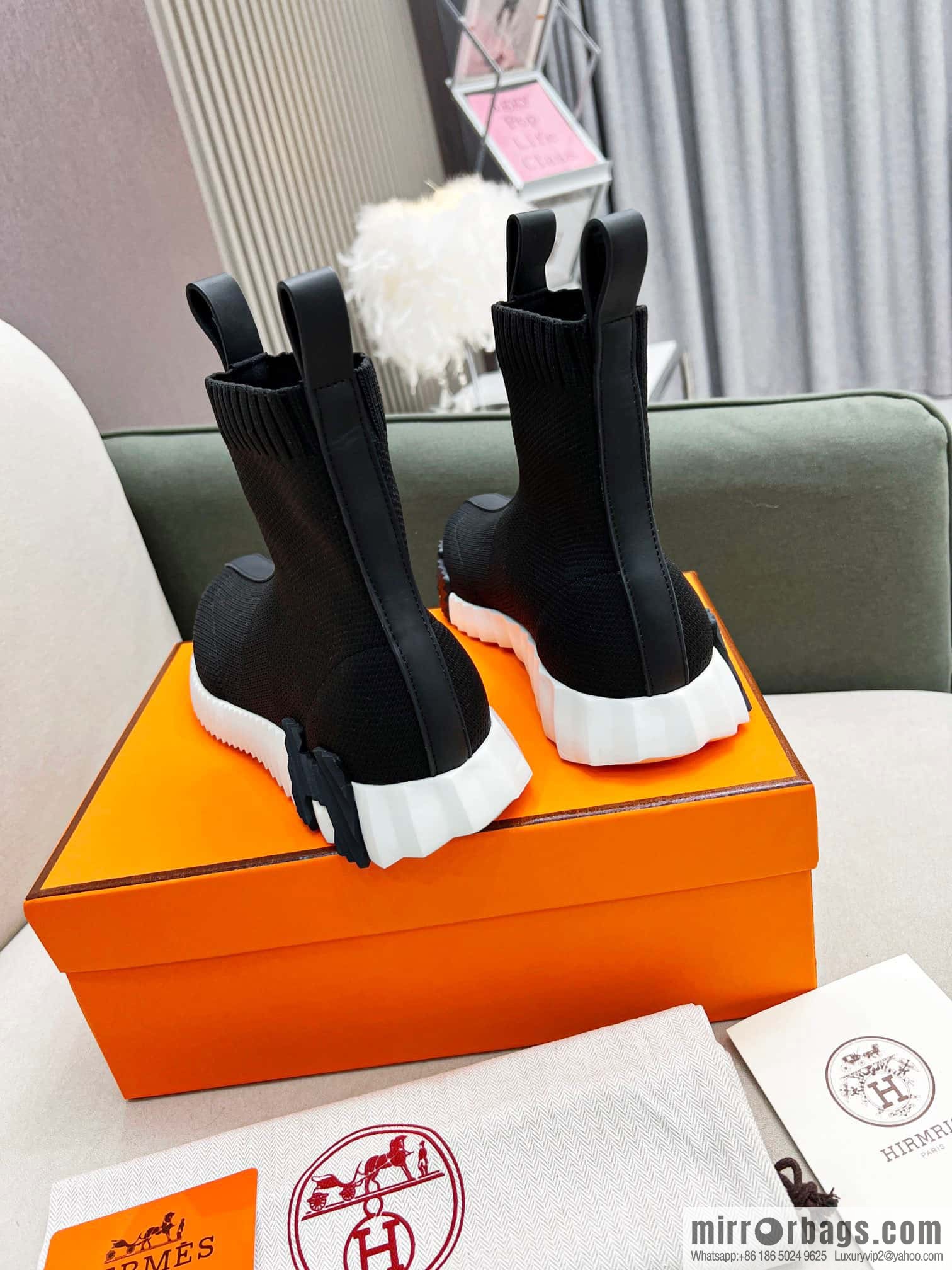 👍👍Hermès 2022 popular (👫 couple models) short boots sneakers