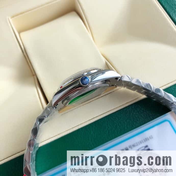 ROLEX-Rolex Diary Women's Natural Diamond Watch with Swiss ETA-2671 Movement