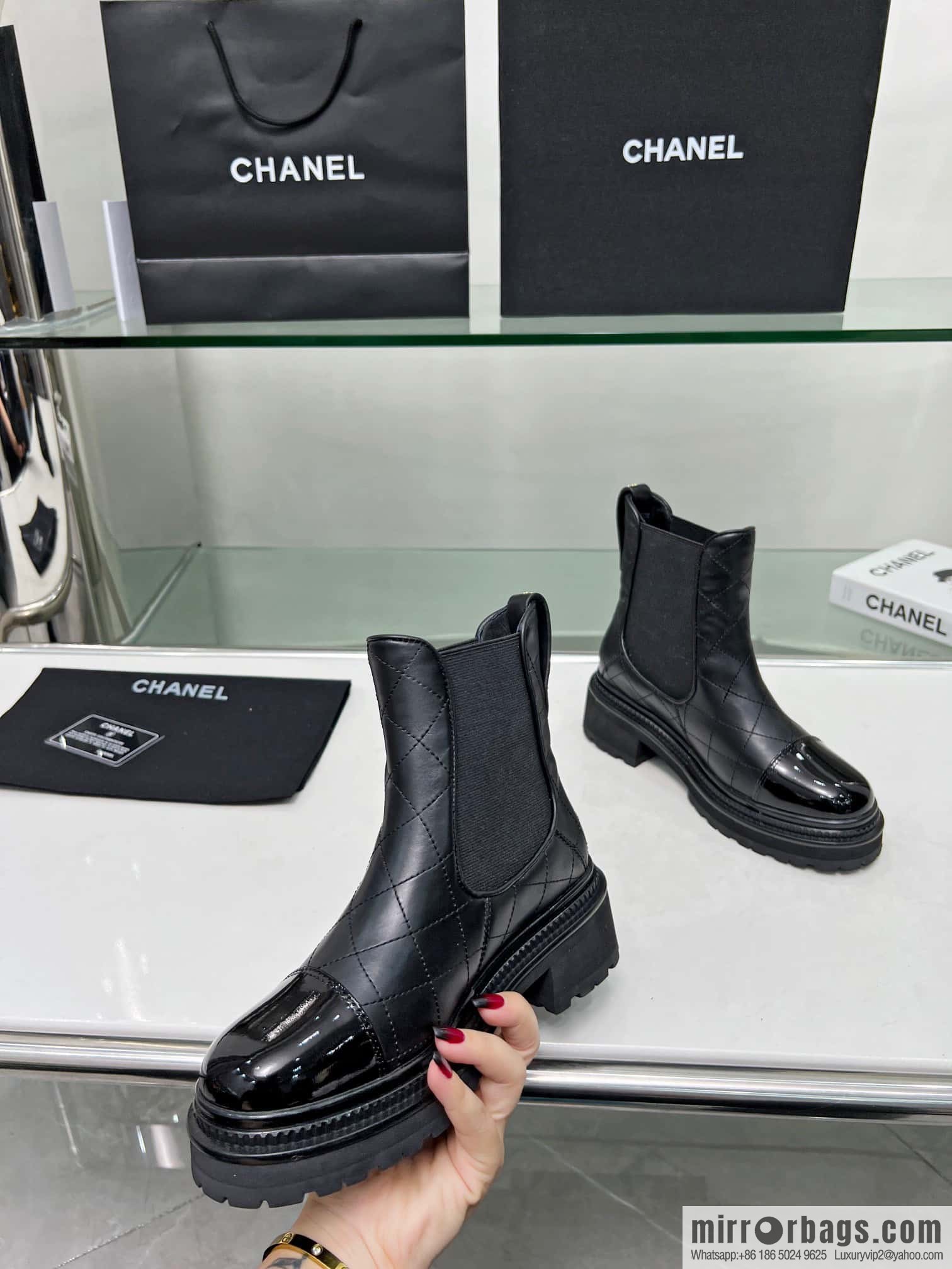 🐰🐰CHANEL's latest Chelsea boots for autumn and winter 2023
