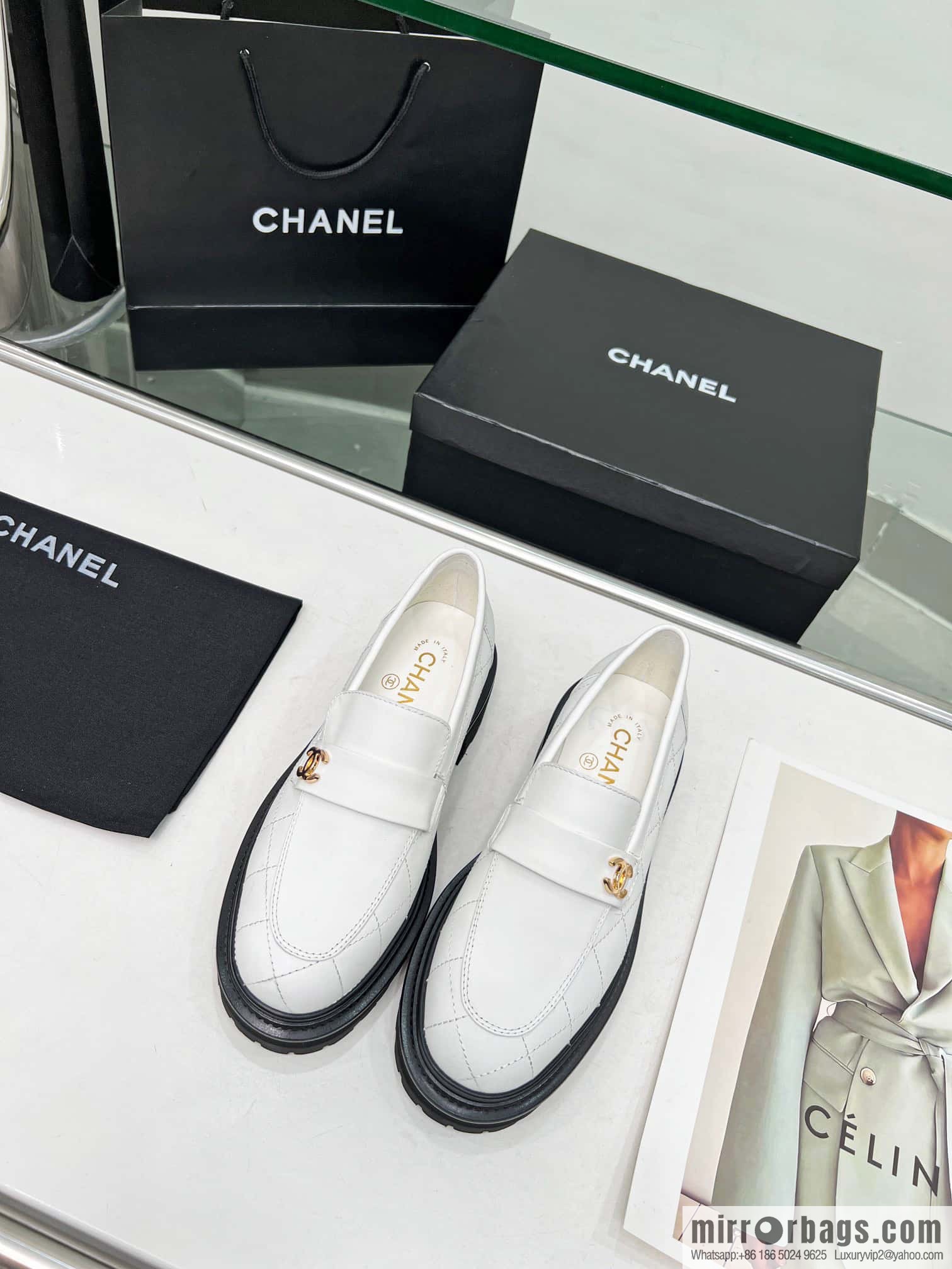 🐰🐰CHANEL (Chanel) 2023 autumn and winter latest loafers