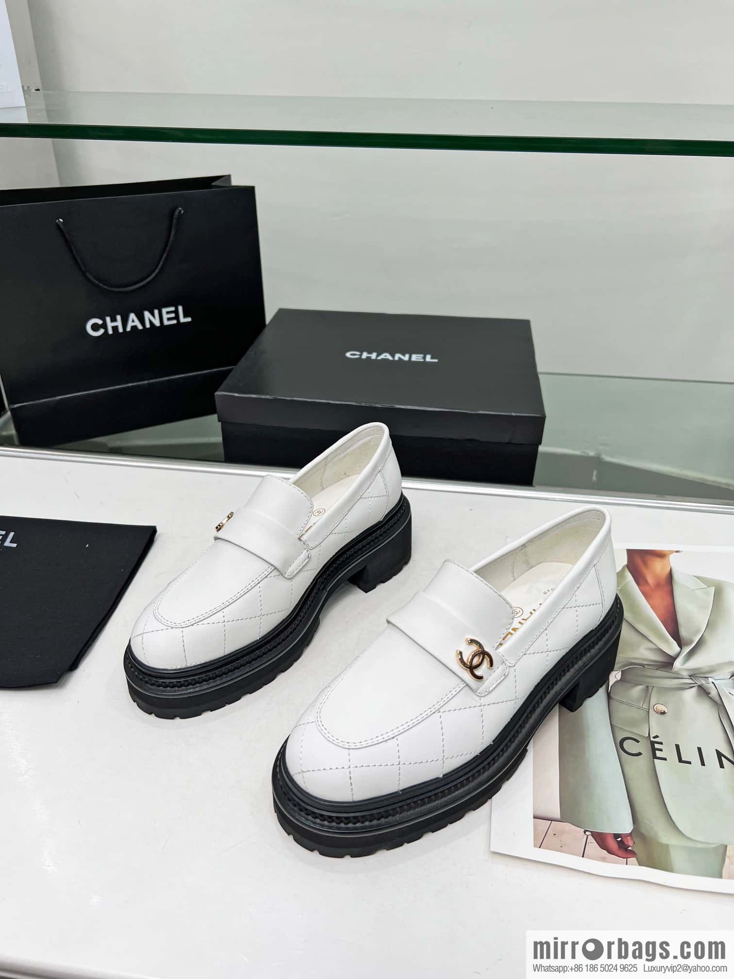 🐰🐰CHANEL (Chanel) 2023 autumn and winter latest loafers