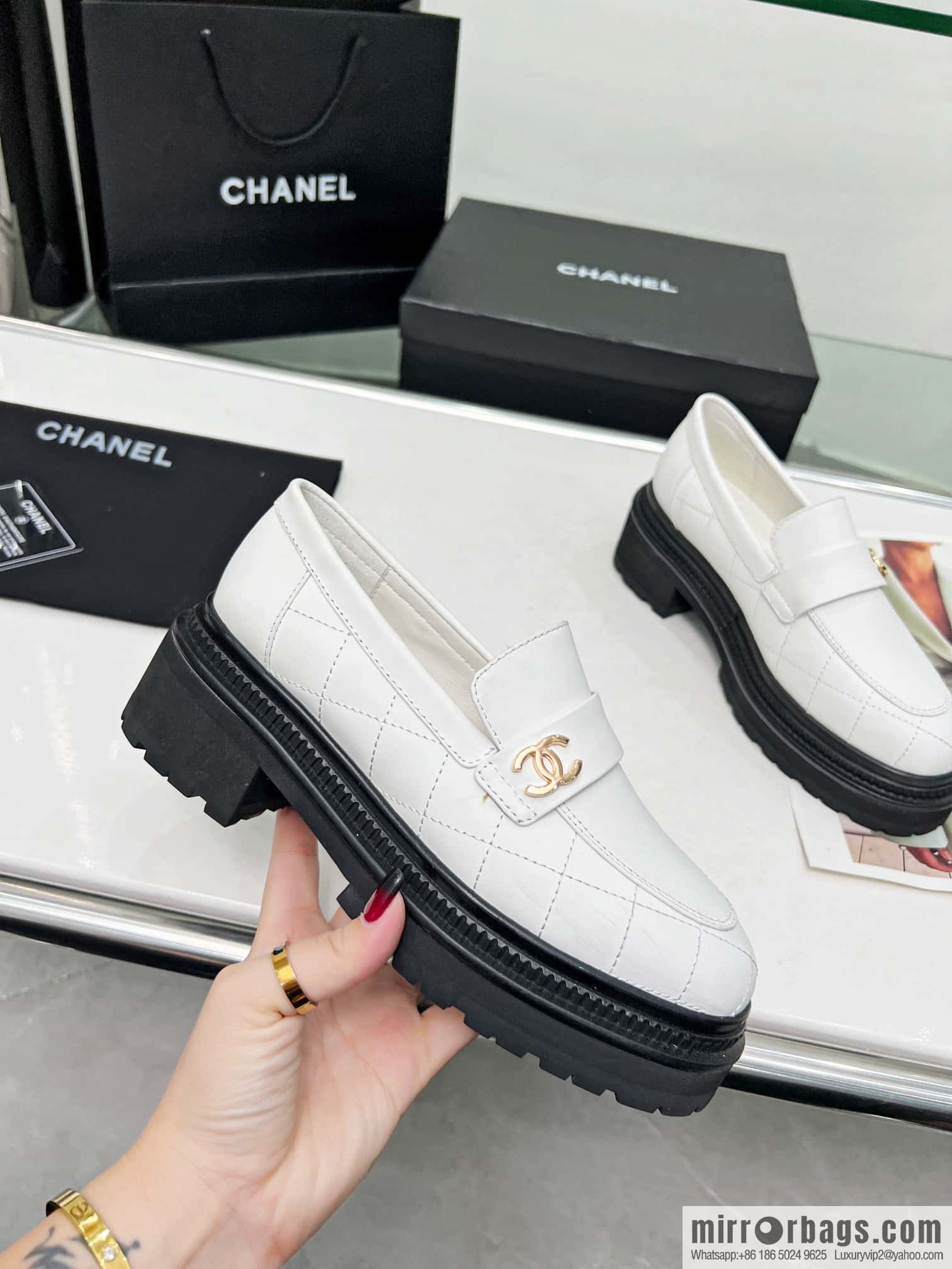 🐰🐰CHANEL (Chanel) 2023 autumn and winter latest loafers