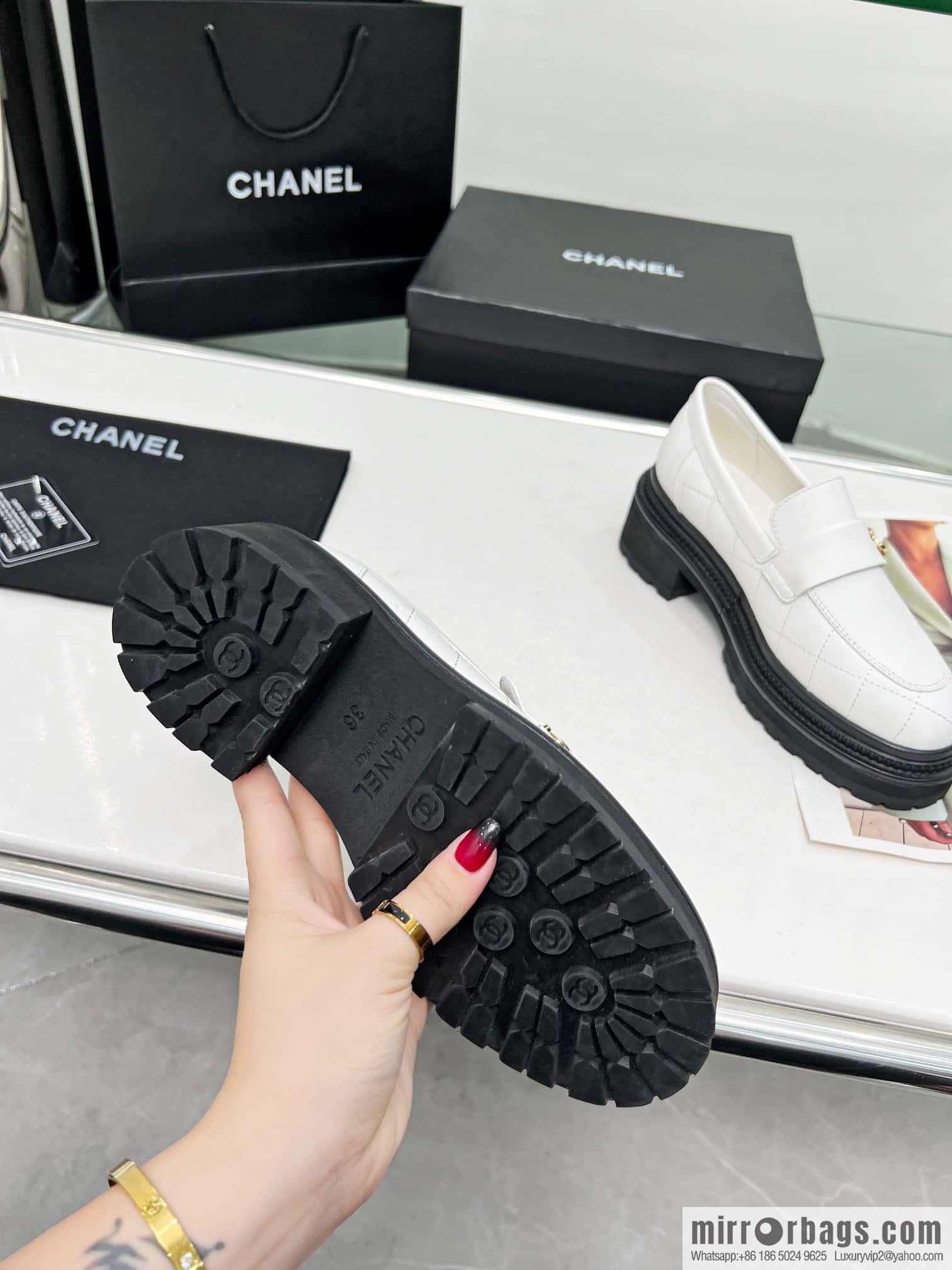 🐰🐰CHANEL (Chanel) 2023 autumn and winter latest loafers