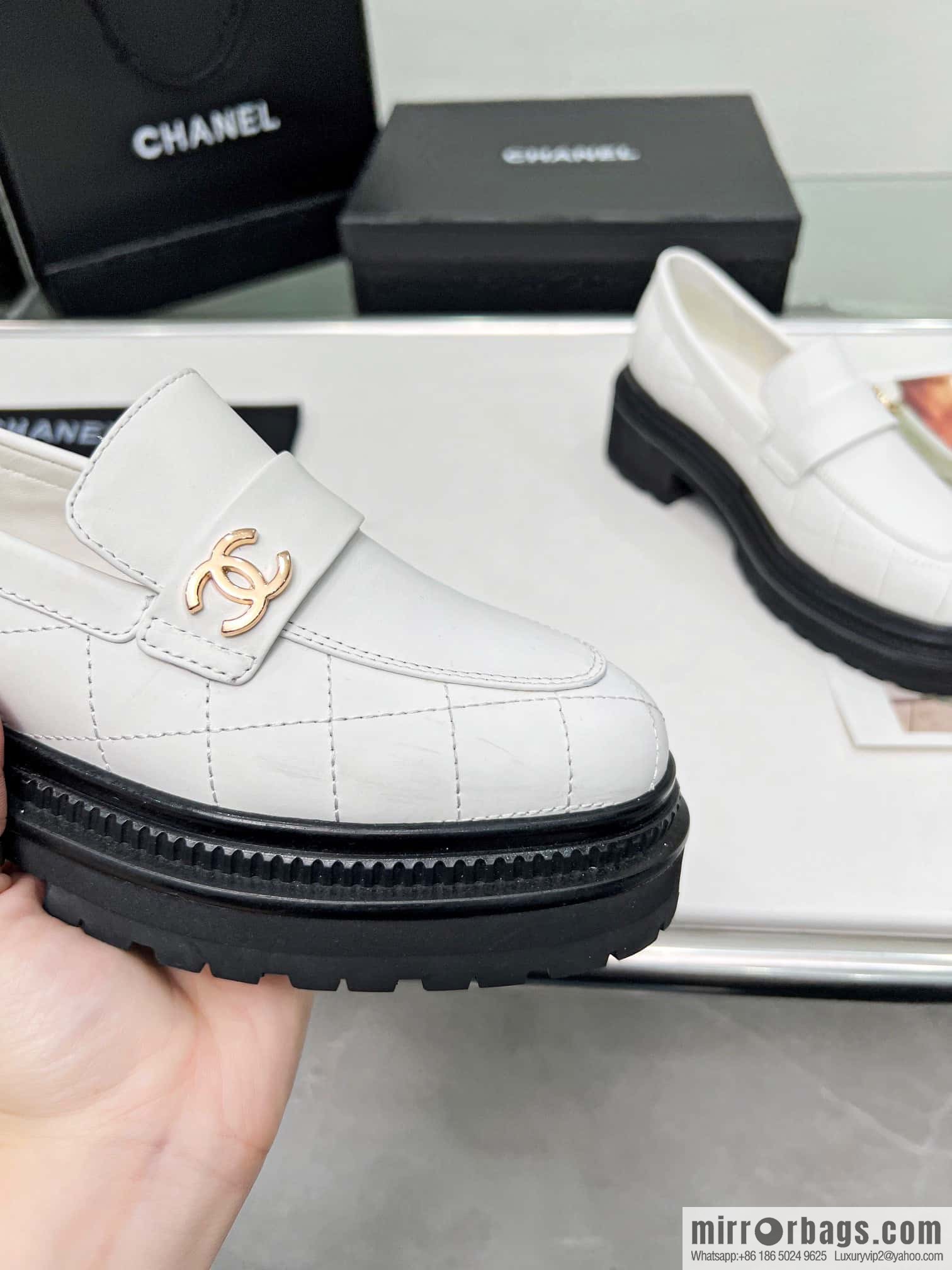 🐰🐰CHANEL (Chanel) 2023 autumn and winter latest loafers