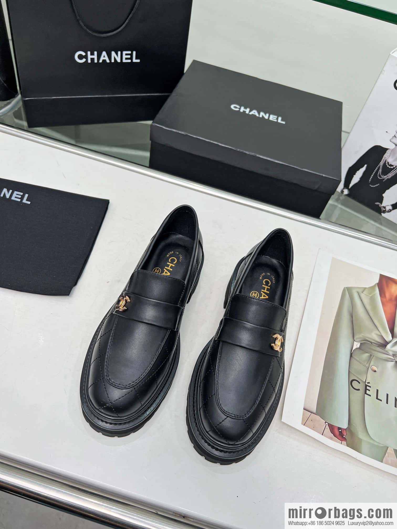 🐰🐰CHANEL (Chanel) 2023 autumn and winter latest loafers