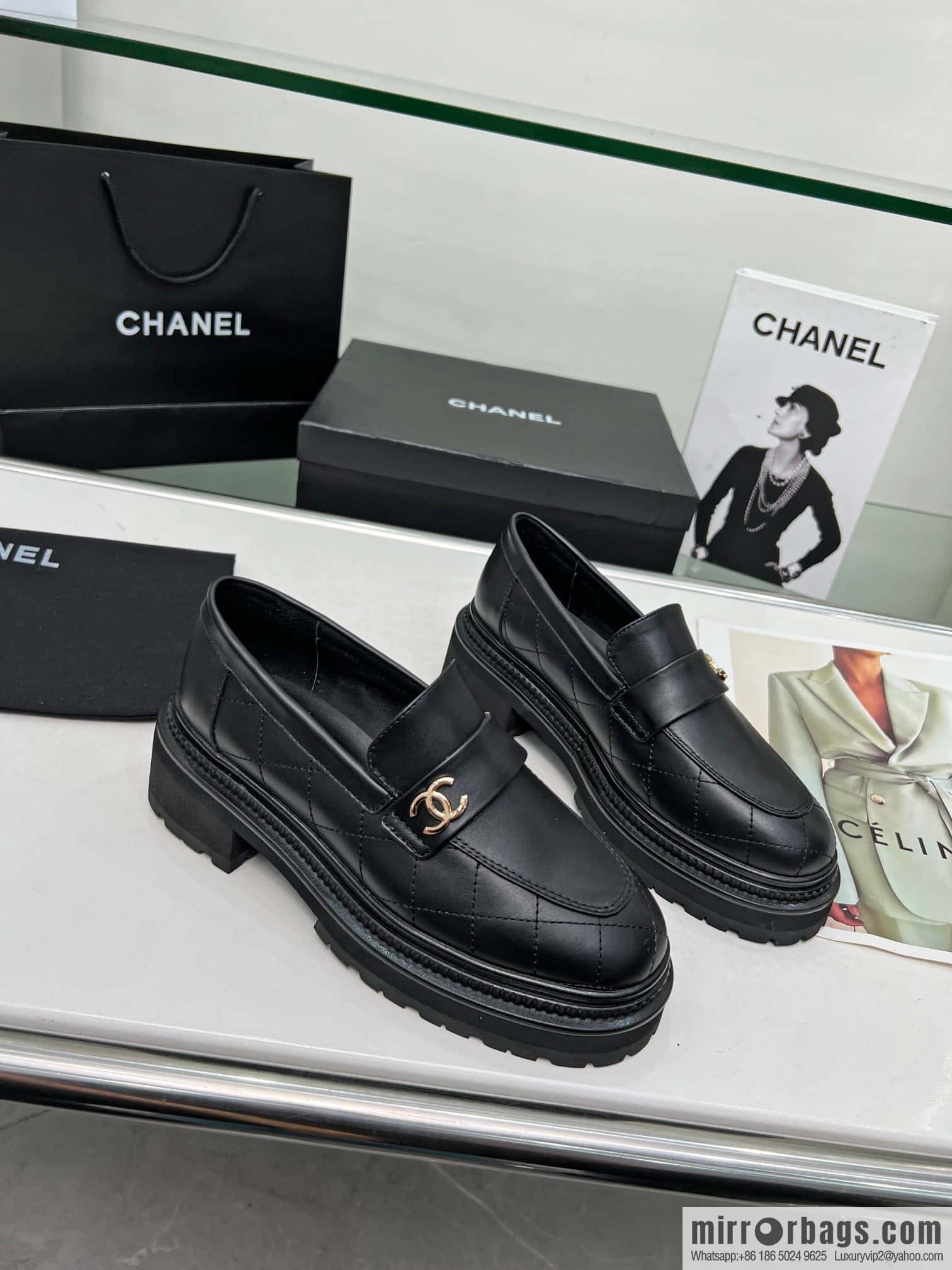 🐰🐰CHANEL (Chanel) 2023 autumn and winter latest loafers