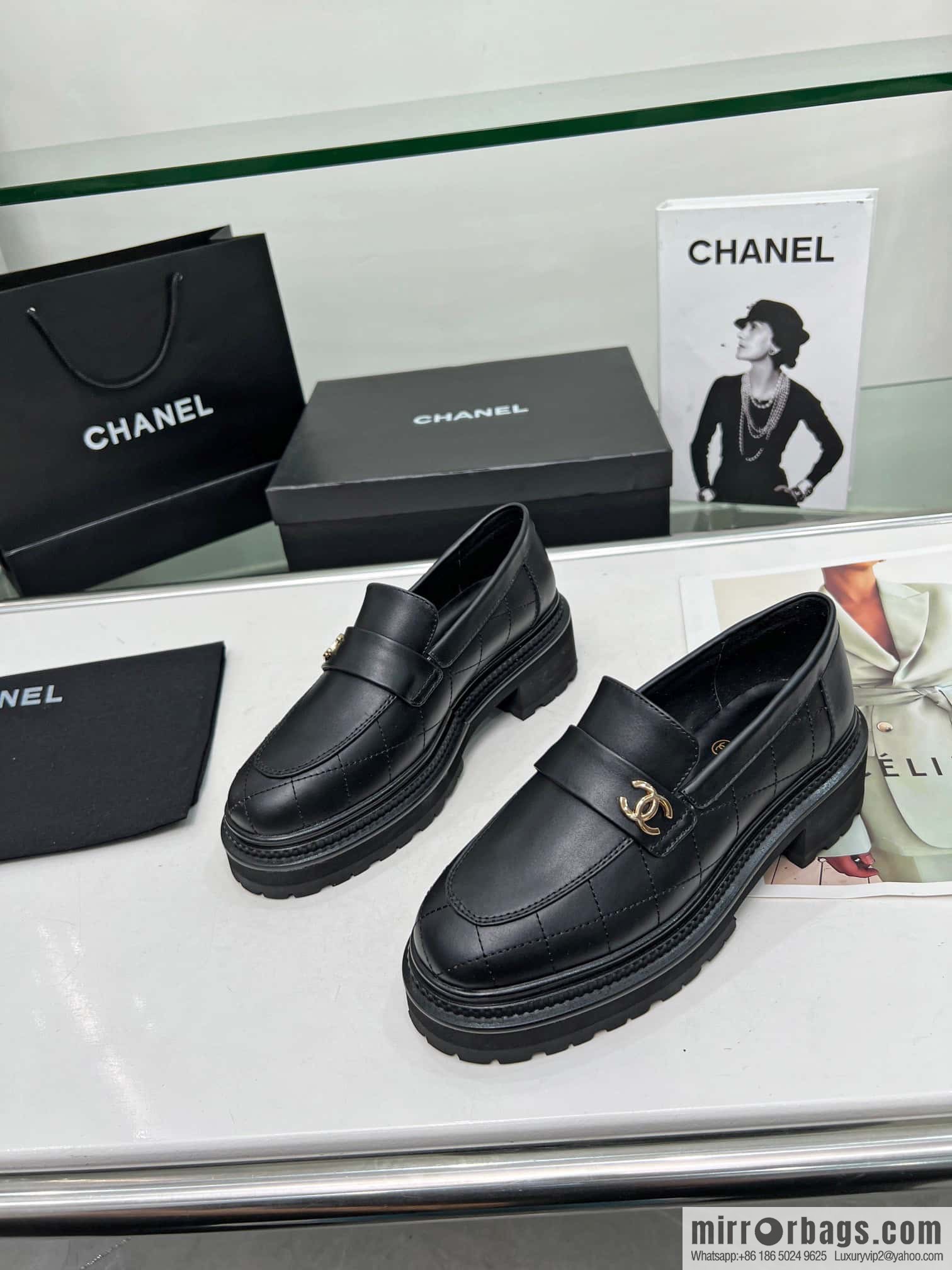 🐰🐰CHANEL (Chanel) 2023 autumn and winter latest loafers