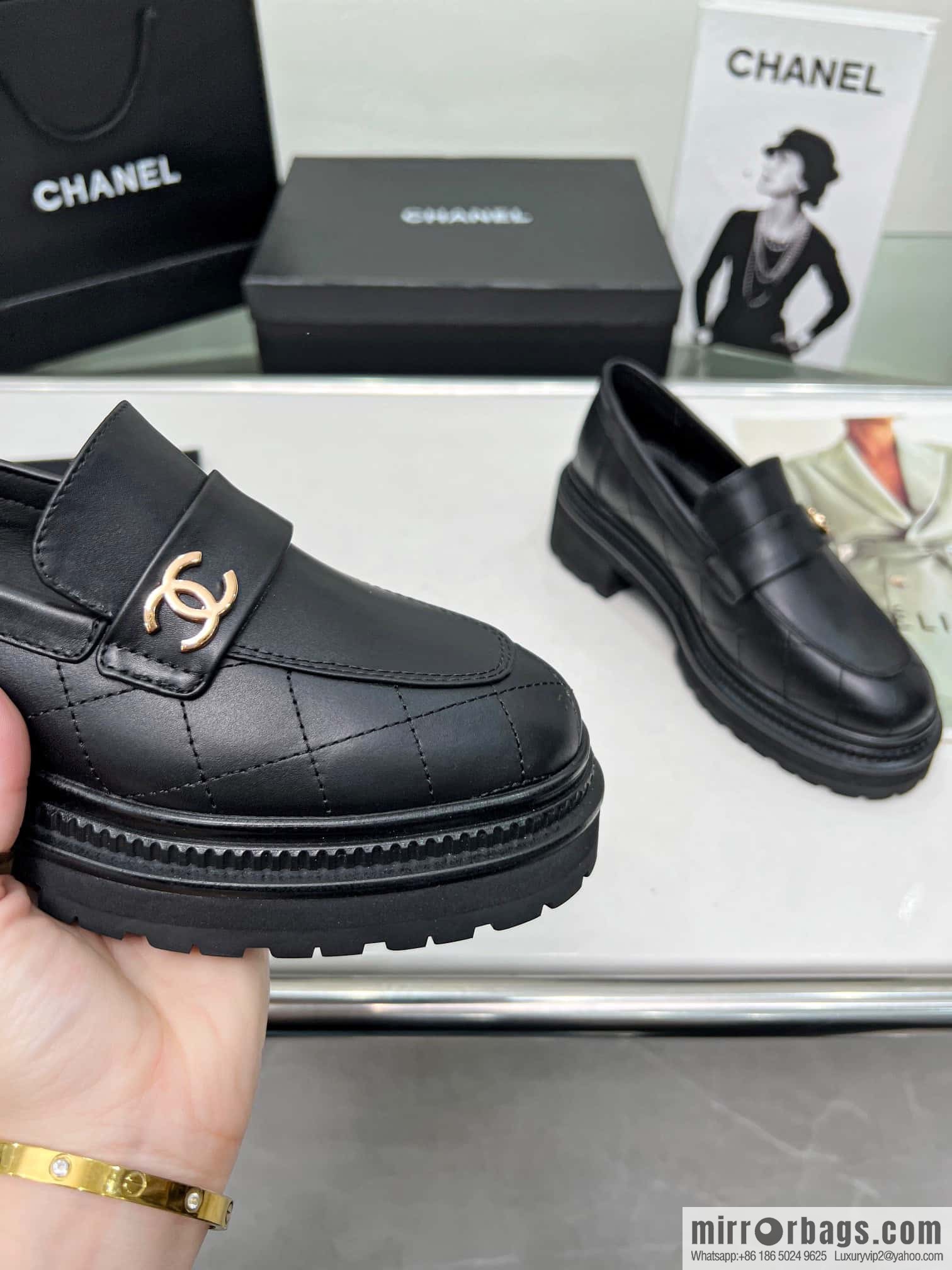 🐰🐰CHANEL (Chanel) 2023 autumn and winter latest loafers
