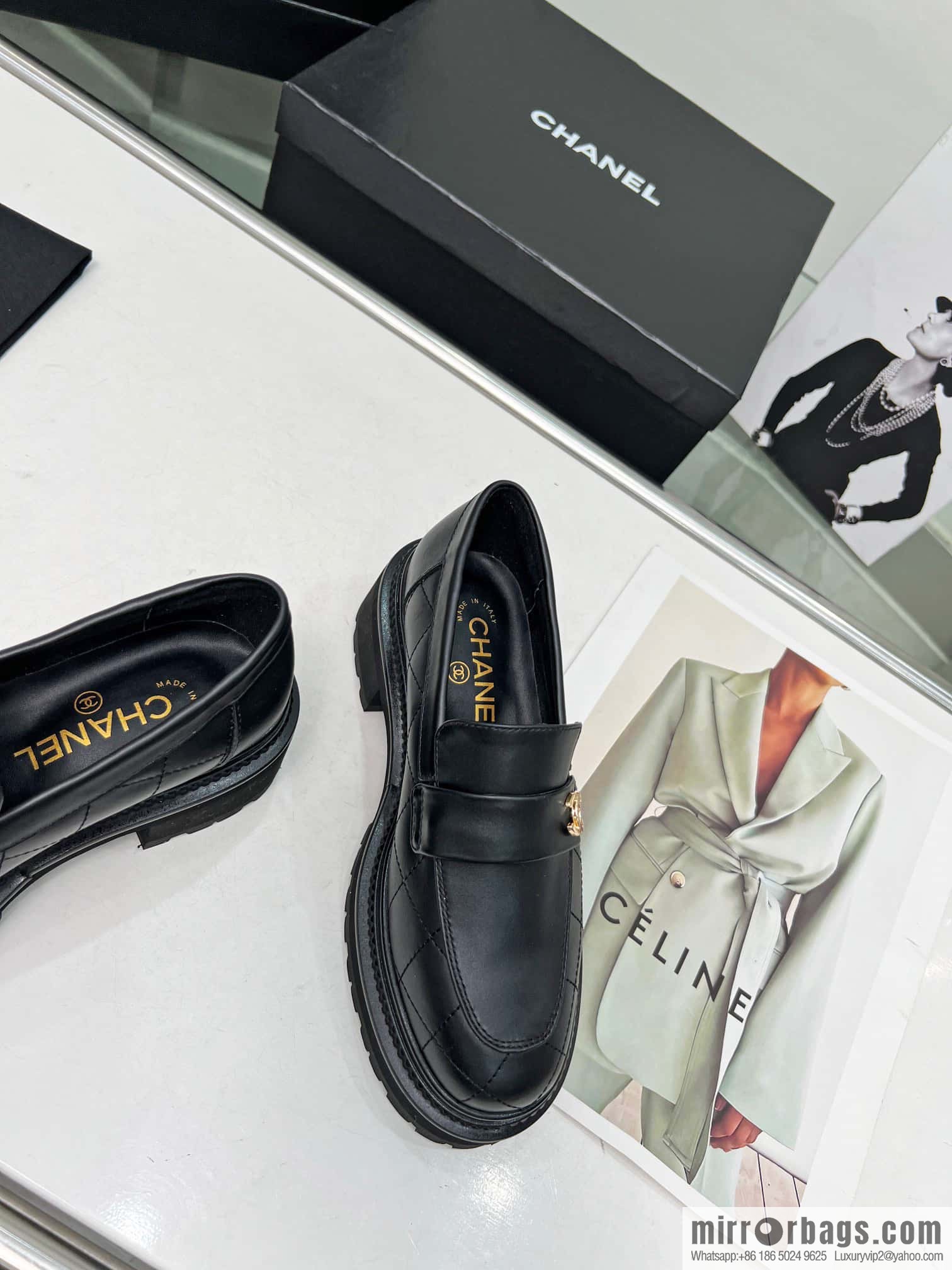 🐰🐰CHANEL (Chanel) 2023 autumn and winter latest loafers