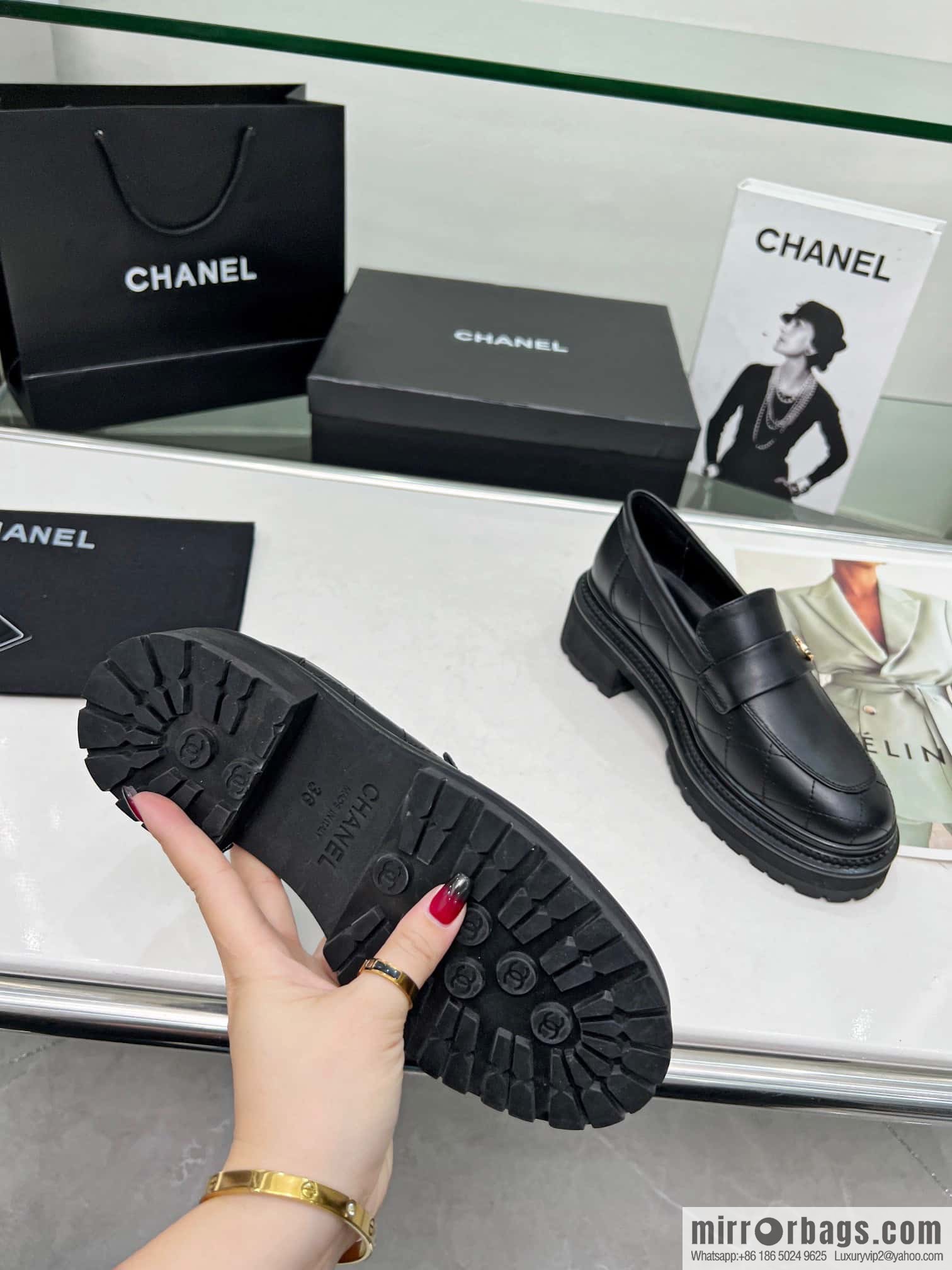 🐰🐰CHANEL (Chanel) 2023 autumn and winter latest loafers