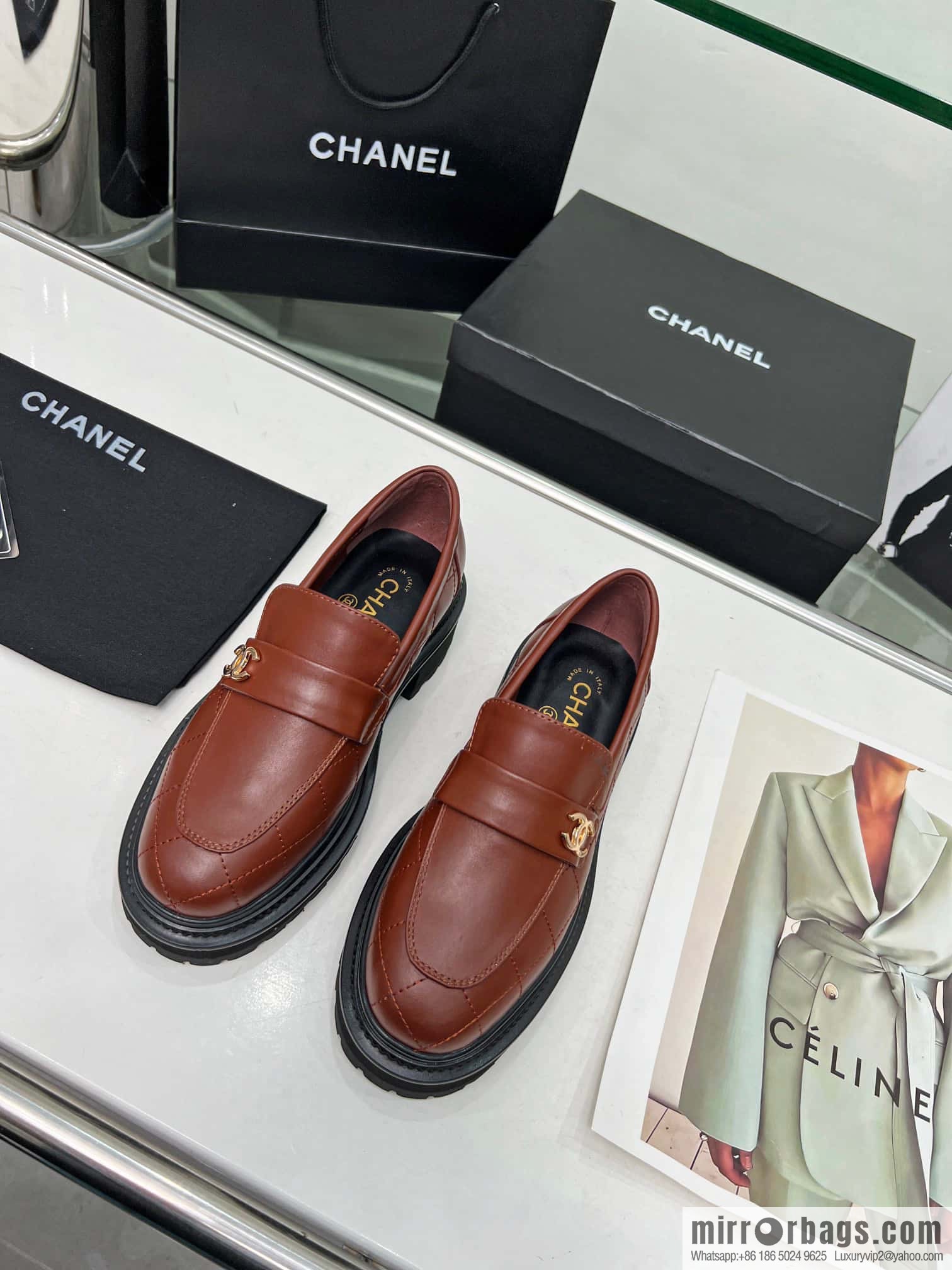 🐰🐰CHANEL (Chanel) 2023 autumn and winter latest loafers