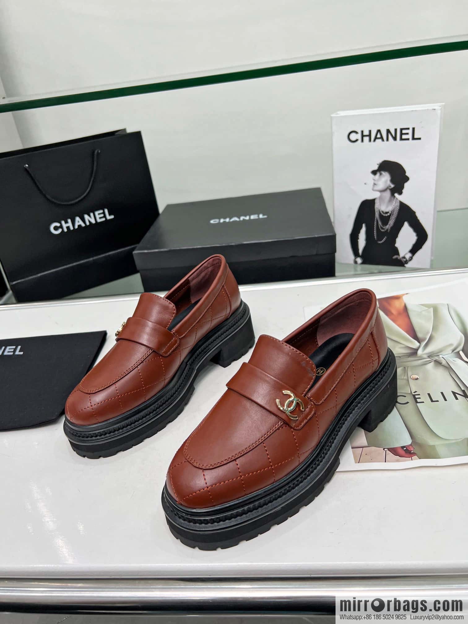 🐰🐰CHANEL (Chanel) 2023 autumn and winter latest loafers