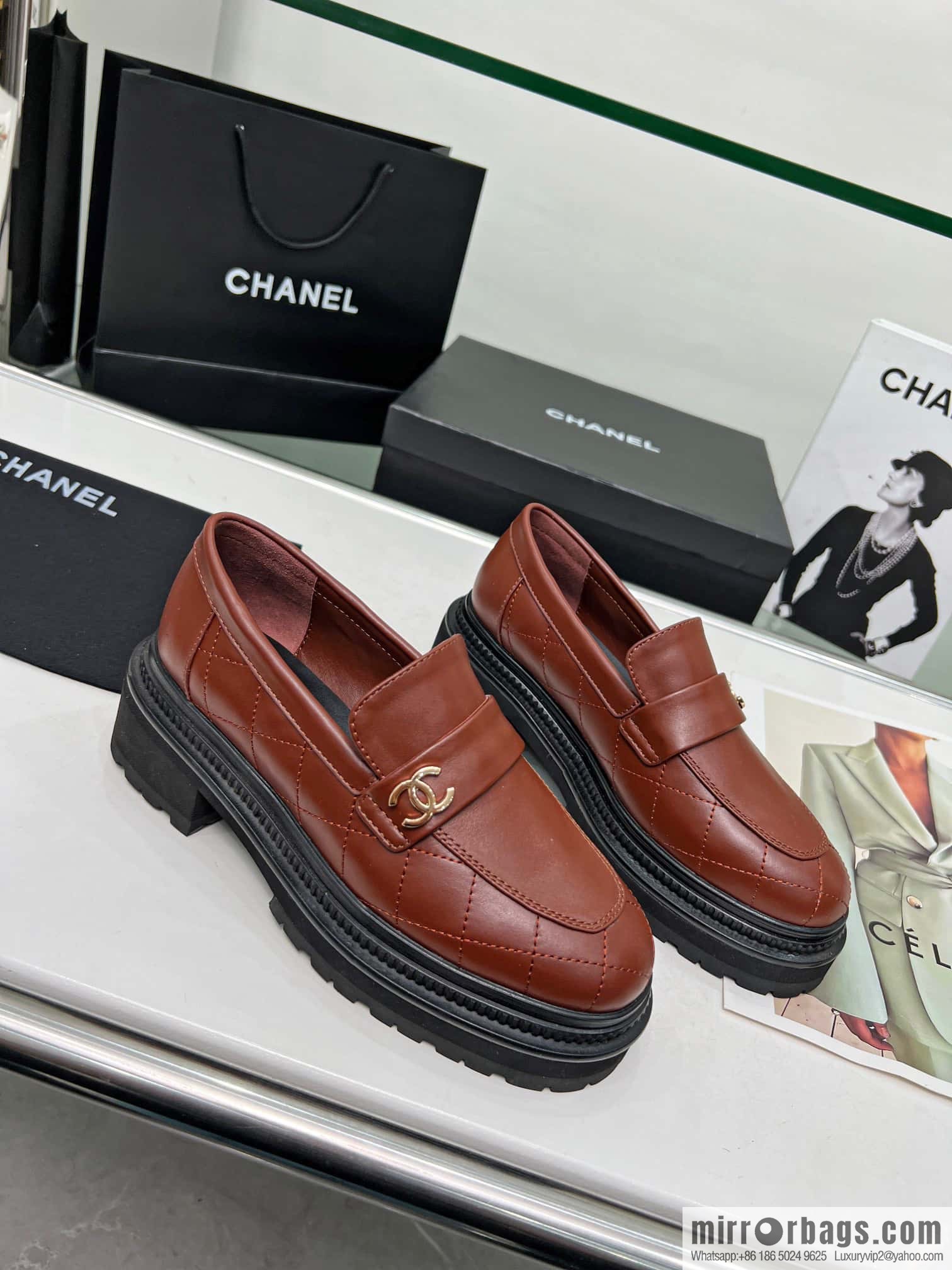 🐰🐰CHANEL (Chanel) 2023 autumn and winter latest loafers