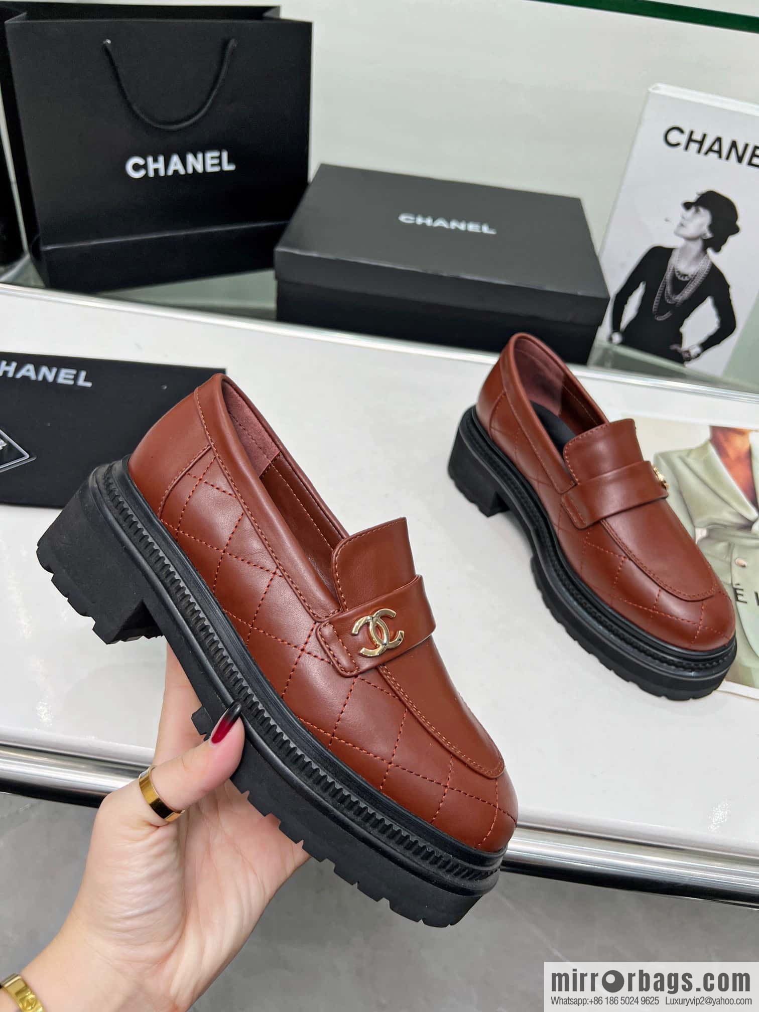🐰🐰CHANEL (Chanel) 2023 autumn and winter latest loafers